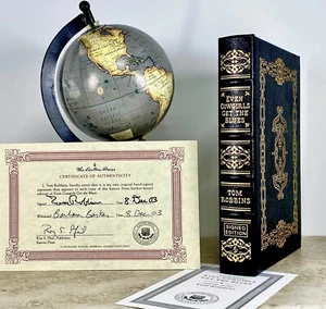 Even Cowgirls Get the Blues SIGNED by Tom Robbins Easton Press 2003 - Foto 1 di 9