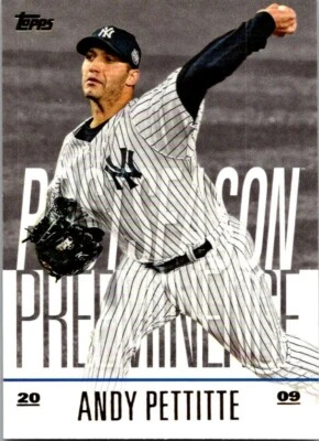 2018 Topps Update Postseason Preeminence #PO-30 Andy Pettitte - New York Yankees - Image 1 of 2