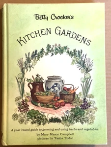 HANDSIGNIERT VG 1971 HC Erstausgabe Betty Crocker's Kitchen Gardens Tasha Tudor - Bild 1 von 11