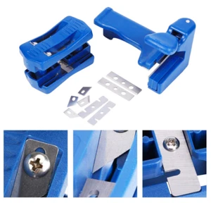 2 Teile Double Edge Laminat Trimmer Holzbearbeitung PVC Kantenanleimmaschine - Bild 1 von 3