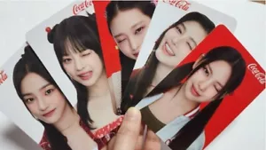 NEW JEANS NJZ COCA COLA Collaboration Special Official Rare PHOTOCARD - Picture 1 of 9
