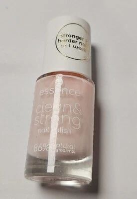 Essence Claen & Strong Nail Polish 01 Pink Clouds  - Bild 1 von 2