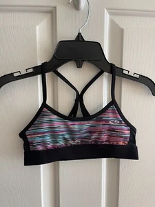 Champion Duo-Dry Watercolor Sports Bra, Razorback, Girls Sz **Small - Picture 1 of 3