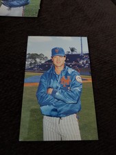 Roger McDowell  Barry Colla Postcard new York Mets