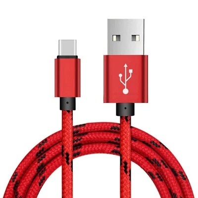 Heavy Duty Charging Phone Cable Type-C USB-C For iPhone Samsung Android Charger - Image 1 of 4
