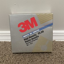 3M Formatted IBM High Density DS HD 10 Count 5-1/4" 5.25" Diskettes Disks New