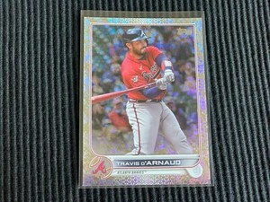 2022 TOPPS #4 TRAVIS D'ARNAUD *FACTORY SET FOILBOARD #304/390*  DIAMONDBACKS