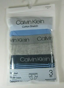 Calvin Klein CK 3 Boy's Briefs Underwear New Size XS S M L  - Picture 1 of 60