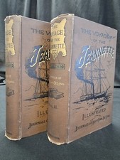 1884 U.S 1st Edn's VOYAGE OF THE JEANNETTE De Long 2 Vol NORTH POLE Expedition
