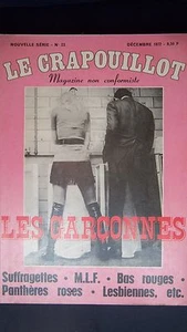 LE CRAPOUILLOT 1972 Nvelle série No 23 LES GARÇONNES SUFFRAGETTES M.L.F. ... ETC - Picture 1 of 1