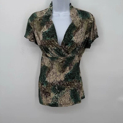 JKLA California Top Women L Floral Y2K Babydoll Fairy Grunge Coquette Whimsigoth - Image 1 of 4