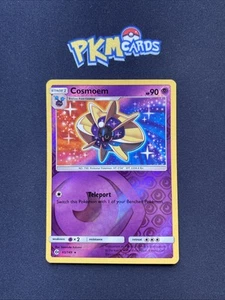 Pokemon Juego de Cartas Coleccionables Cosmoema Base Sol y Luna 65/149 Holograma Inverso Raro LP. - Imagen 1 de 3