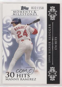 2008 Moments & Milestones /150 Manny Ramirez (1999 Silver Slugger 174 Hits) #118 - Foto 1 di 3