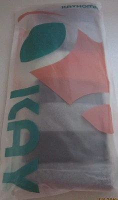 NEW Homa Kayhoma Thigh High Socks Black & Silver Cotton Nylon Spandex Extra Long - Image 1 of 4