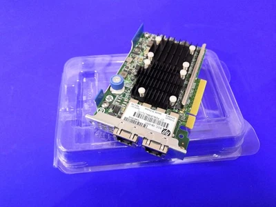 HP 533FLR-T 2Port 10GbE PCI-Express x8 Network Adapter 700757-001 701534-001 NEU - Bild 1 von 4