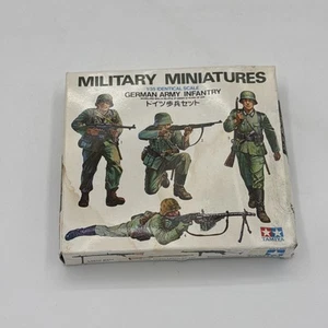 Tamiya Military Miniatures WWII German Army Infantry 1/35 Identical Scale Models - Picture 1 of 2
