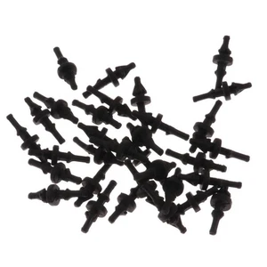 32 Stück Gummi Nagel Anti Vibrationsschraube für PC Gehäuse Lüfter Computer - Afbeelding 1 van 7