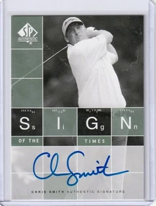 2002 SP Authentic Sign of the Times Auto Chris Smith #ST-SM Auto - Picture 1 of 2