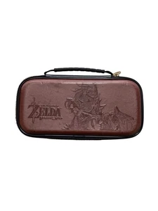 Legend of Zelda Breath of the Wild Leather Carrying Case Nintendo Switch - Picture 1 of 1