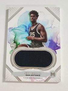 CAMISETA 2023 24 TOPPS MOTIVO BALONCESTO SIDY CISSOKO RC 21/49 EO1 - Imagen 1 de 2