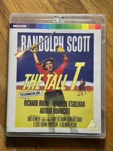 The Tall T Blu-ray 1957 Randolph Scott Western Indicator - Foto 1 di 2