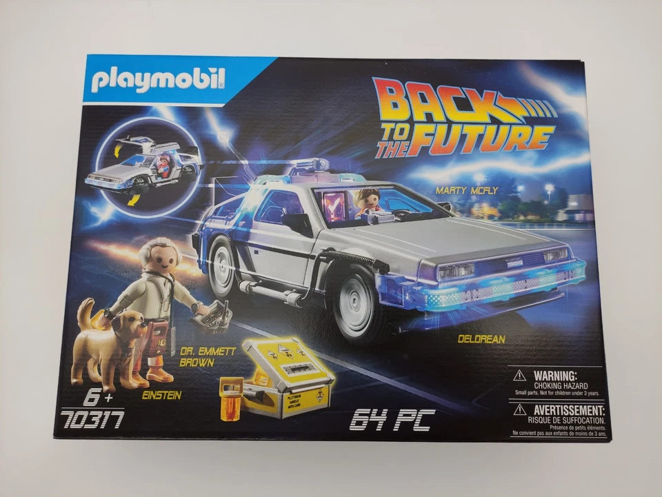 PLAYMOBIL 70317 Back To The Future Delorean