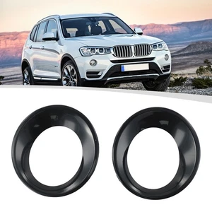 New Fog Light Cover Fog Lamp Cover Left + Right Grill Trims Plastic 1 Pair - Picture 1 of 12