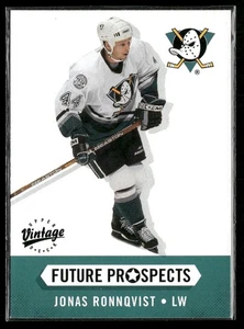 2000-01 Upper Deck Vintage - Future Prospects Jonas Ronnqvist #372 (RC) - Bild 1 von 2