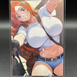 Orihime Inoue Anime Waifu Card Doujin ACG Goddess Holo - Picture 1 of 4