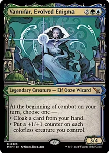 Vannifar, Evolved Enigma 0323 Murders at Karlov Manor MTG Showcase Ravnica City - Picture 1 of 1
