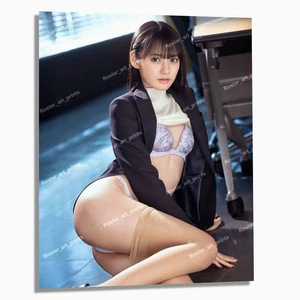 8x10 Sexy Japanese Secretary Pantyhose Upskirt EXCLUSIVE Photo Print AS865 - Picture 1 of 3