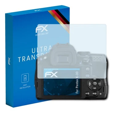 atFoliX 3x Screen Protection Film for Pentax K-30 Screen Protector clear - Image 1 of 4