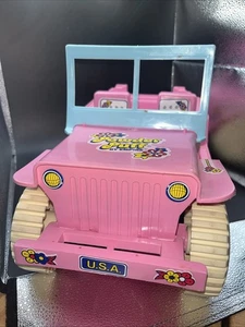 Powder Puff By Empire Vintage 18" Pink Jeep 1973 - Picture 1 of 6