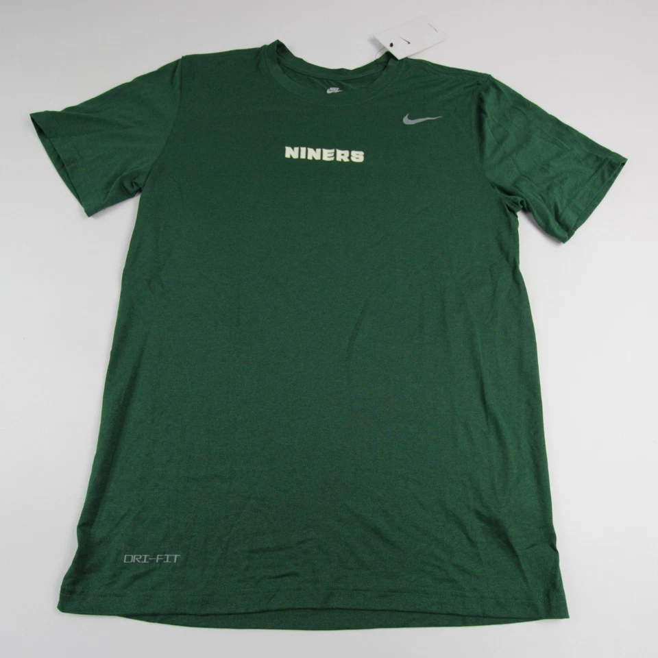 Charlotte 49ers Nike Dri-Fit Short Sleeve Shirt Men's Green New - Image 1 of 1