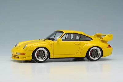 Make Up VM114B 1/43 Porsche 911 993 GT2 Stradale 1996 Giallo Modello Auto VISION - Immagine 1 di 4