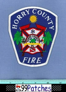 HORRY COUNTY SAR SOUTH CAROLINA Fire Rescue EMS Patch SEARCH RESCUE SCUBA 9I - Picture 1 of 1