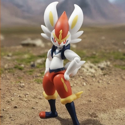 Blokees Classic L Cinderace Game Scene Model Assembly Action Figure Collection - Image 1 of 4