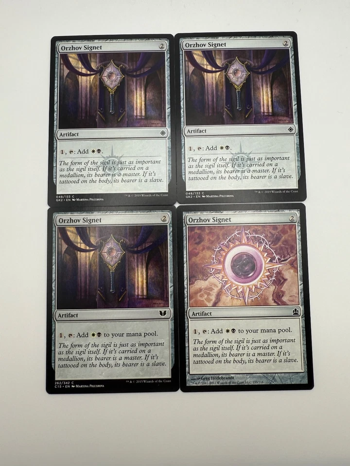 4x Orzhov Signet Regular - Image 1 of 1