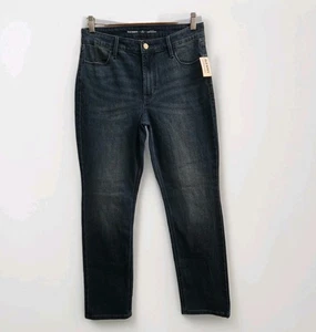 Old Navy High Rise Wow Straight Womens Jeans Size 10 Petite NWT Stretch - Picture 1 of 10