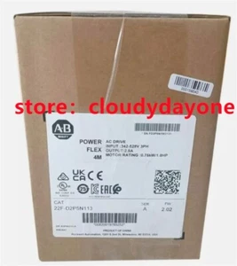 Original Allen Bradley 22F-D2P5N113 SER A PowerFlex 4M- 0.75 kW (1 HP) AC Drive - Picture 1 of 3