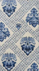 TWO Individual Paper Guest Decoupage Napkins - 1742 Blue Elegance - Picture 1 of 2