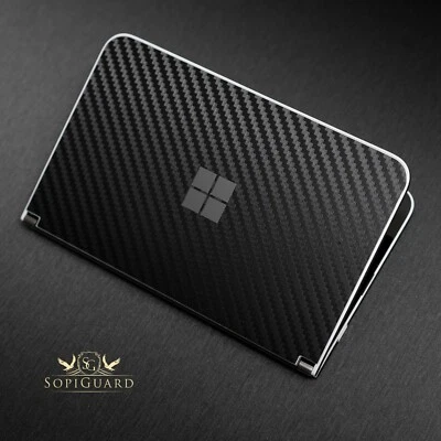 SopiGuard 3M Avery Oracal Carbon Fiber Skin Front and Back only for Surface Duo - Image 1 of 4