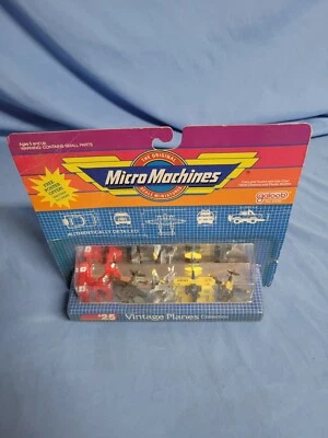 Micro Machines Factory Defect Galoob #25 Vintage Planes in original box NEW - Image 1 of 4
