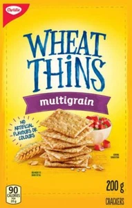 3x CHRISTIE Wheat Thins Multigrain 250g/Each From Canada - FRESH & DELICIOUS - Picture 1 of 2