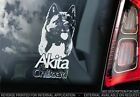 American Akita Car Sticker – Dog On Board Bumper Window Decal Sign Gift...