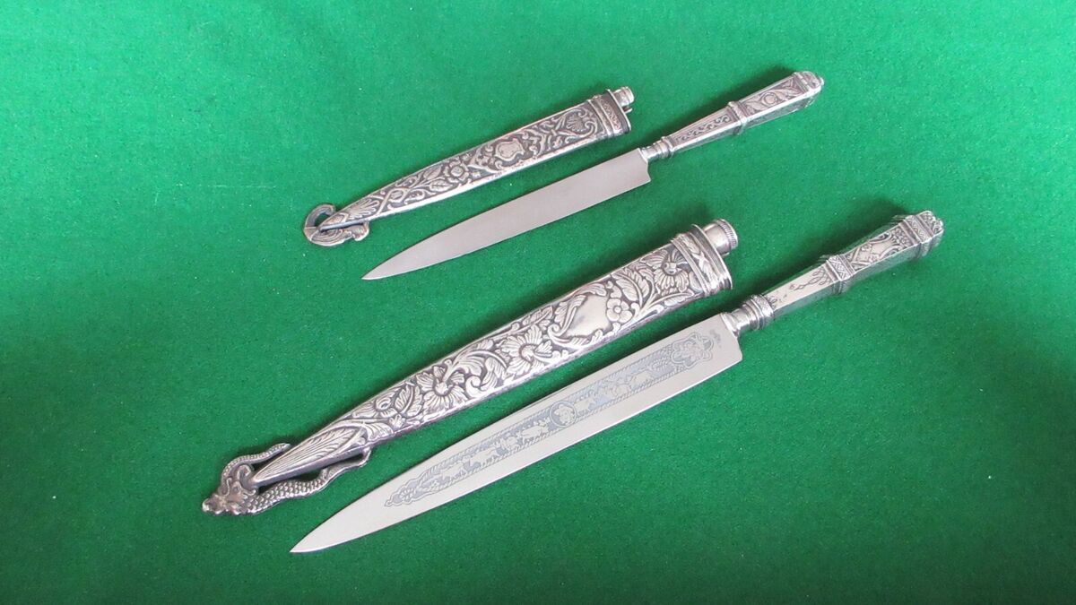 Gaucho Knife In Collectible Vintage Factory Manufactured Gaucho Knife In Collectible Vintage Factory Manufactured