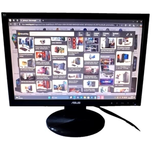 Moniteur PC Gaming bureau Monitor Écran LCD ASUS VW193D-B 19" 48,3 Cm - Occasion - Photo 1/6