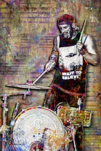 Josh Dun 21 Pilots Poster, 21 Pilots Drummer Josh Dun Tribute Free Shipping US - Picture 1 of 9