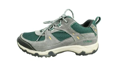 LL Bean Model 4 Men's Green Mesh Ventilated Trail Hiking Shoes Size 7.5 M - Image 1 of 4