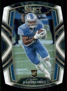 2020 Select Prizm White Die Cut #251 D'Andre Swift - NM-MT